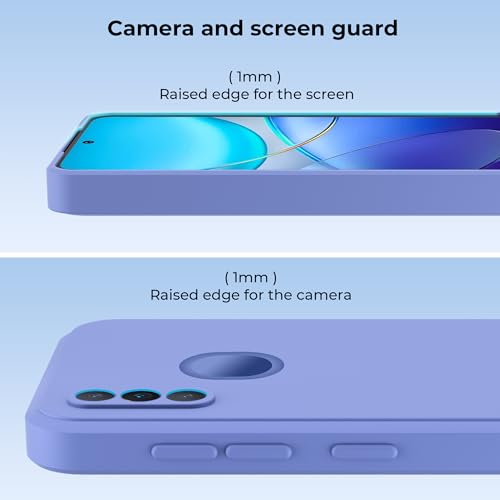 Image of A rtistque Liquid Silicone Back Cover Case for Samsung Galaxy M30 Shockproof TPU Soft Flexible with Camera Protection - Blue