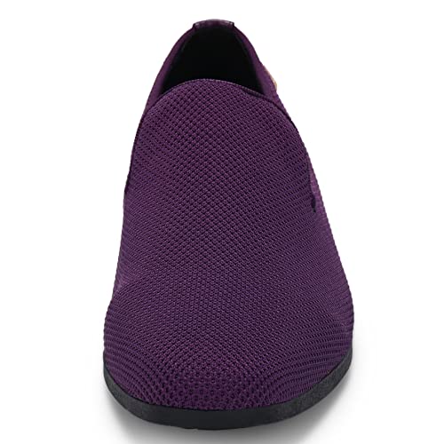 Image of UUBARIS Mens Dress Loafers Tuxedo Suit Slip on Shoes