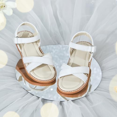 Image of ESTINE Girls Sandal Dress Shoe for Toddler /Little Kid Party School Shoe