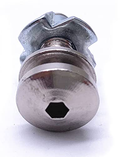 Boutons de sangle de guitare en métal avec écrou pour basse et ukulélé - 2