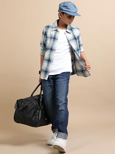 Image of Boys Tartan Checked Shirt 2-14 Years