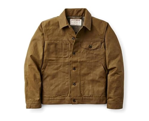 Short Cruiser Jacket with Tin Cloth and Lining by Filson