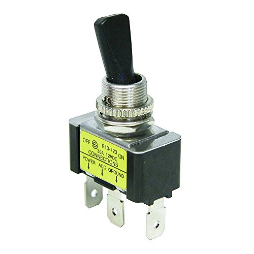 Carpoint Interruttore On/Off Nero