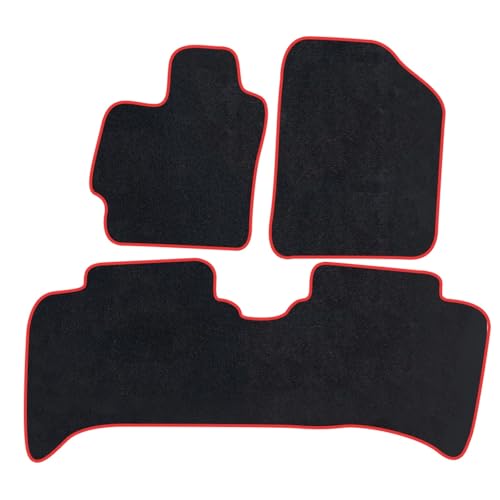 Tapis Voiture pour Vios P4 2008-2013 de sol sur mesure rouge