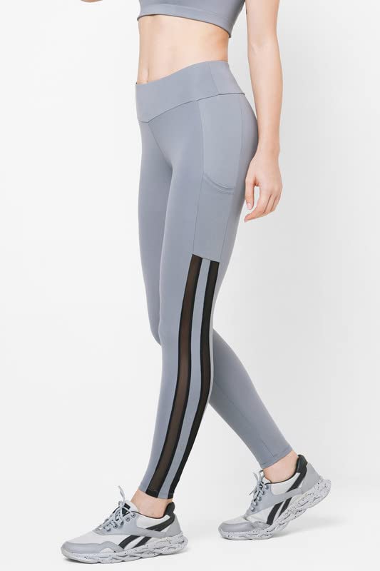 Image of JUST-Dry MESH Panel 7 /8 GO Train Tights