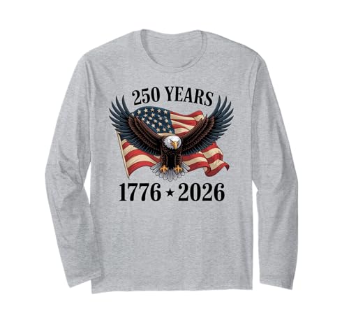 250 Anniversary USA 2026 Patriotic Eagle 250th 4th of July ����T�V���c