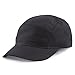 The Hat Depot Exclusive Made in USA Cotton 5 Panel Unstructured Outdoor Cap (Black)