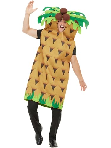 Smiffys Déguisement de palmier, Vert, avec tabard Halloween