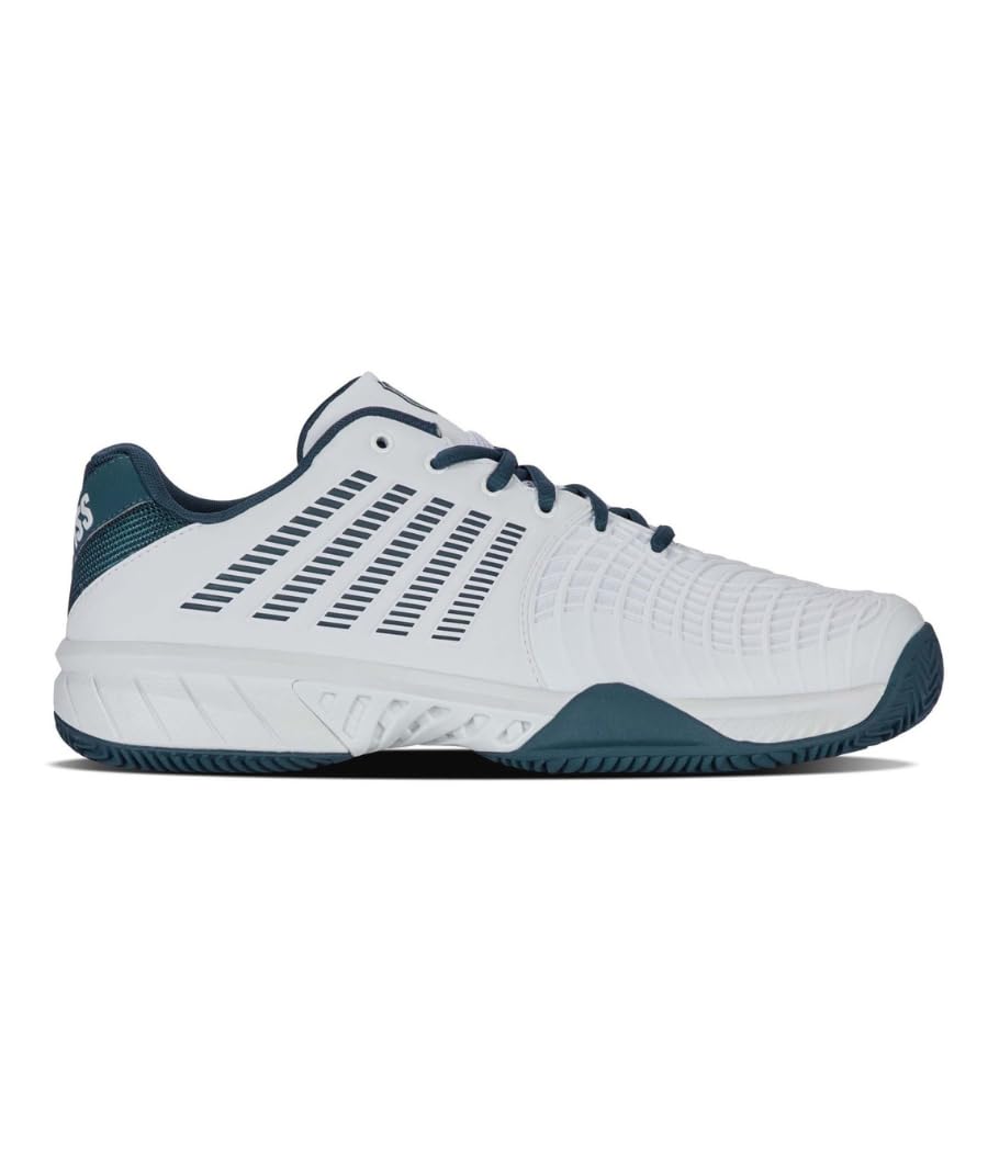 K-Swiss Scarpe da Tennis da Uomo Express Light 3, White Stargazer, 46 EU
