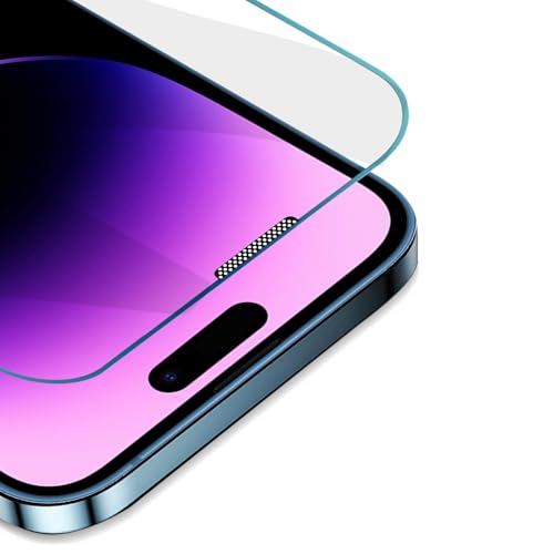 Image of GRIPP Dust-Proof 0.3mm HD Tempered Glass Screen Protector for iPhone 13, iPhone 13 Pro, iPhone 14, iPhone 16e, iPhone 17e (6.1 inch), Speaker Dust Guard, 2.5D Round Edges, 9H Hardness, Bubble Free