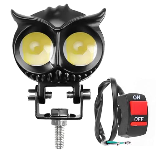 Pivalo PV4LED1 20W Owl Shape 12-85V Metal Body Fog Light Super Br...