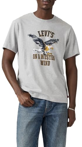 Levi'S Camiseta para Hombre SS Relaxed Fit tee, Western Wind Eagle M, L