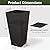 Maple99 Outdoor Planter 30 Inch – Large Tall Planters for Outdoor and Indoor Plants, Modern Tapered Design, Weather Resistant with Drainage Holes and Removable Insert Tray