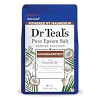 Dr Teal's Pure Epsom Salt Coconut Oil, 1.36kg