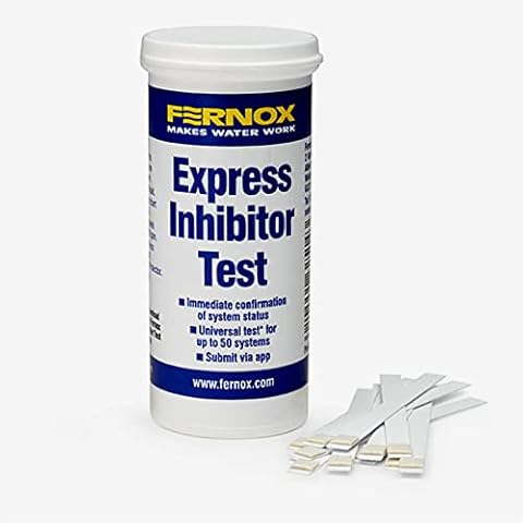 Fernox Test Express Inhibitor 62514 on-site Testing for Water Underfloor Heating & Central Heating Systems Kudos-Trading UK Next Working Day Prime delivery Cover