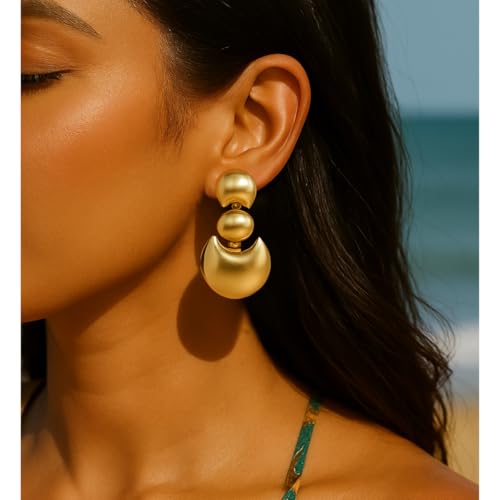 Image of I Jewels Fashion Stylish Trendy Lightweight Earrings For Women