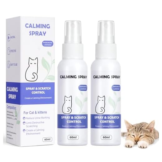 Beruhigungsspray für Katzen 120ml Set