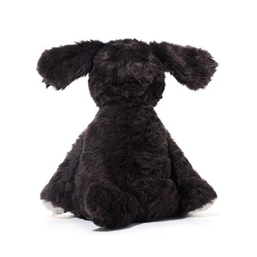 Border Collie Hund Kuscheltier Schwarz Weiß Hund Stofftier Realistisches Kuscheltier Border Collie Kuschelbares Welpe Plüsch Hundespielspielzeug für Kinder Kinder Mädchen Familie Freunde