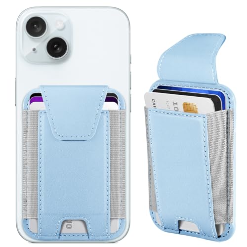 Miroddi MagSafeEHbgvCoV[tbvJo[t U[CEHbgJ[hz_[ iPhone 15 iPhone 14/13/12fp Cdbz 7̃J[hɃtBbg NWbgJ[hRFIDubN zCgACX,