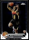 2023-24 Topps Chrome #73 Brice Sensabaugh Utah Rookie Basketball Card - Sportscard Superstore
