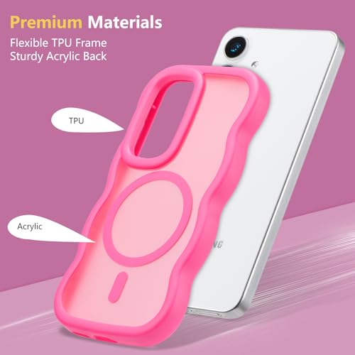XIZYO Magnetic for Samsung Galaxy S24 Plus/S25 Plus Case, Hot Pink by XIZYO - Used condition - Image 4