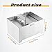 Tofu Press,Stainless Steel Tofu Press with Presser Towel and Drip Tray,DIY Paneer Maker for Homemade Firm-Tofu,Cheese Press for Vegan Cheese,Paneer,Improved Tofu-Flavor Texture(L)