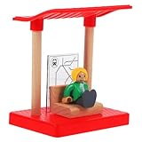 Quai de gare pour enfants - ce encourage les enfants à bricoler un micro-paysage unique et élégant et une scène de table de sable, qui est de plaisir, modèle pour enfants à faire soi-même