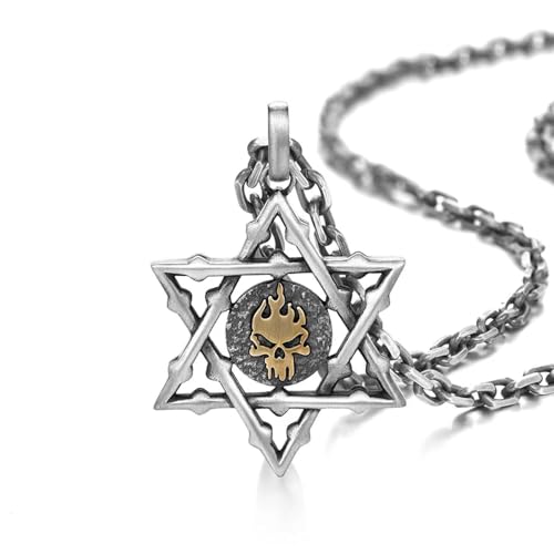 Collier à six branches pour briser la monotonie du style masculin