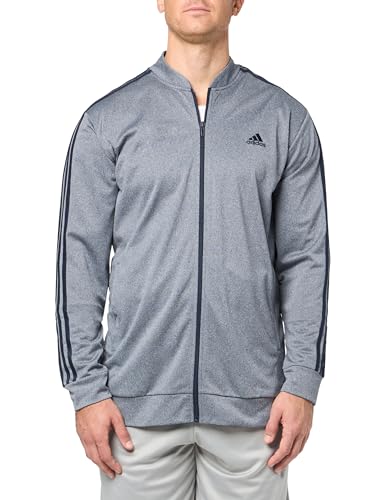 Image of adidas mens 3-stripes Tricot Full-zip Jacket
