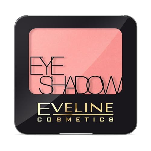 Eveline Cosmetics Lidschatten – Hochpigmentierter Einzelfarbton mit Langer Haltbarkeit und Cremiger Textur – 8 Farben zur Auswahl