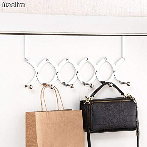 Buy Stainless Steel Foldable Door Organizer Hook Door Back Hanger 1pcs