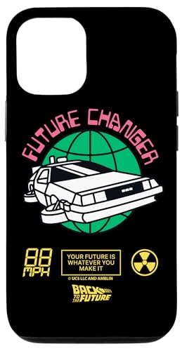 �o�b�N�E�g�D�E�U�E�t���[�`���[ Globe Future Changer Time Machine Retro �X�}�z�P�[�X iPhone 12/12 Pro �p