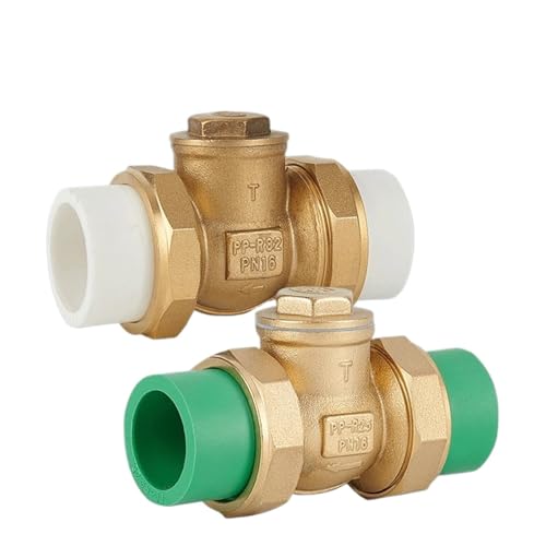 Robinet de commande tuyau d'eau PE raccord union laiton DN20 - 3