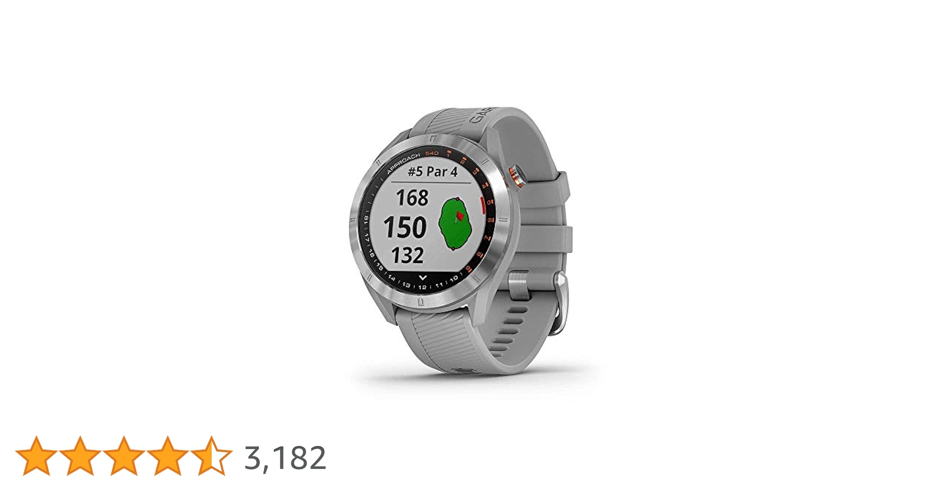 Garmin Approach S40, Stylish GPS Golf Smartwatch
