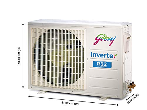 Image of (Renewed) Godrej 2 Ton 3 Star Inverter Split AC (Copper AC 2T GIC 24LTC3-WSA Split 3S White)