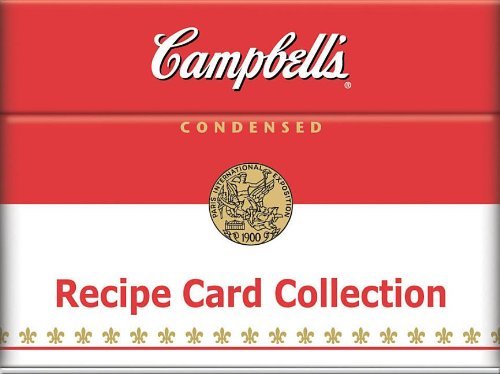 Publications International Campbell's Recipe Card Collection Tin