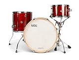 Natal KZN-TR-FBK Zenith Series 3 Piece Drum Set Shell Pack l 12