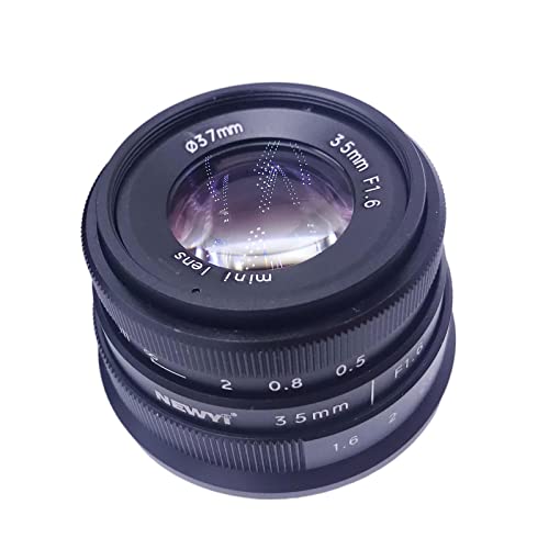 BaotyJie Objectif d'appareil Photo APSC 35 mm f/1,6 pour appareils Photo Micro 4/3 E EPL8 EM1