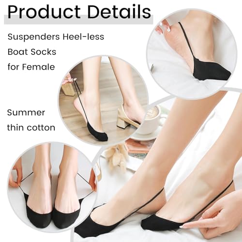 6 Pair Toe Socks Women, Size 39 42, Ballerina Socks, Cotton for High Heels, Ballet Shoes, 12 Single Socks3