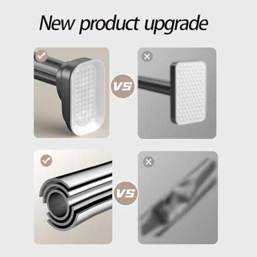 Asta di tensione regolabile Premium Curt Pole per uso domestico, perfetto per armadi, bagni, finestre e porte, facile da installare, design robusto ed elegante