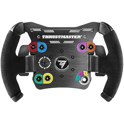Thrustmaster TM Open Wheel Add-On - High-Performance Racing Wheel with Ergonomic Design for PC, PS4, PS5, PS5 Pro, Xbox One, and Xbox Series X|S