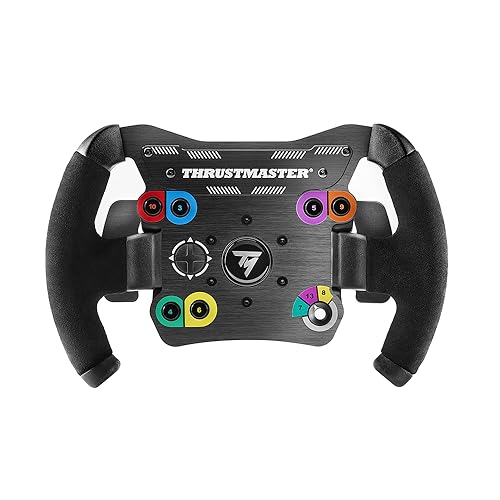 Thrustmaster TM Open Wheel AddOn (Lenkrad AddOn, 28 cm, Veloursleder, PS4 / PS3 / Xbox One / PC)