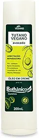 Óleo em Creme Tutano Vegano Avocado 200ml. Pré Shampoo Umectação Reparação Bothânico Hair Cosméticos