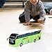 Shanrya Modèle de Jouet pour Enfants, modèle de Jouet de Bus touristiques à impériale, 1:32 pour Les Enfants Jouant au décor(Vert)