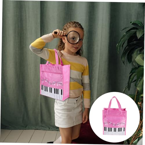 OFFSCH Sacola De Notas Musicais Sacolas Bolsas A Sacola De Armazenamento Com Alça Bolsa De Armazenam