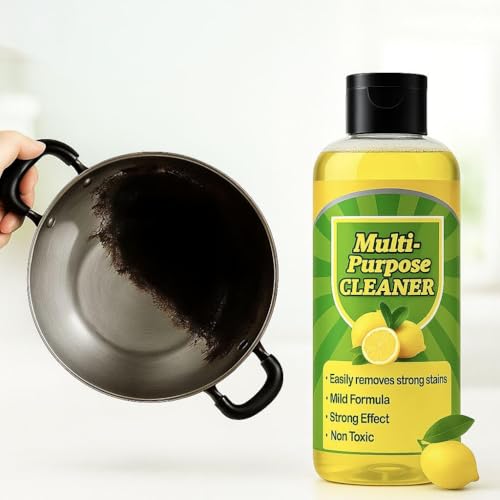 Image of All Purpose Multifunctional concentrated cleansing lotion, Multifunctional Cleaner Liquid, Multipurpose Cleaning, High-Performance Cleaning Agent for Kitchen & Bathroom (pack of 4)