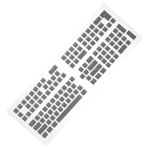1set Keycap Per Tastiere Meccaniche e Facili Installare Compatibili Colore Pudding Traslucido grigio