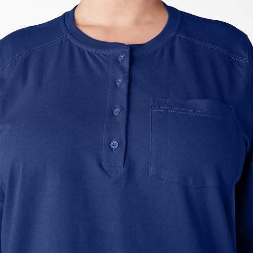 Camisa Henley Dickies Plus mujer solución en ropa duradera de algodón grueso tallas grandes 4