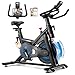 Wenoker Heimtrainer Fahrrad mit App,Leises Ergometer Hometrainer Fahrrad mit Magnetwiderstand,Spinning Bike Indoor Fitnessbikes für Kardio-Training zu Hause,Bis 160KG
