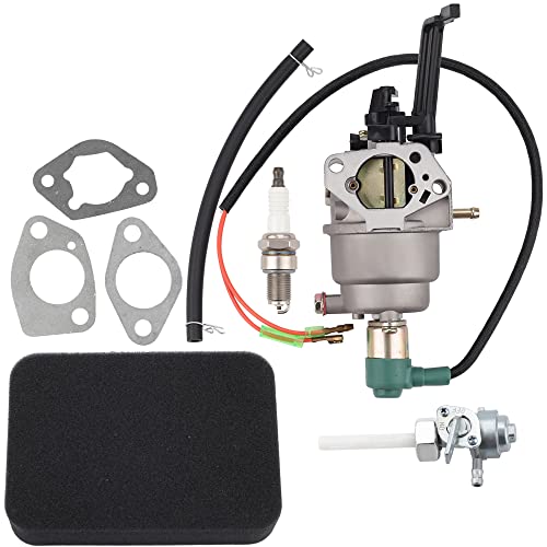 Dalom Carburetor w Fuel Shut-Off Valve Air Filter for All Power America 6000 7500 Watt Gasoline Generator APG3009 APG3009C APG3009N APG3075 APG6000 Westpro WH6500E WHC6500E WH7000 WH7000C